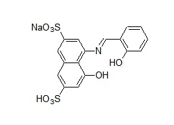 Azomethine H Azomethine H, 8-Hydroxy-1-(salicylideneamino)-3,6-naphthalenedisulfonic acid, disodium salt [CAS: 32266-60-7]