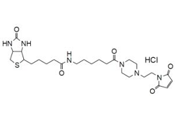 Biotin-PEAC5-maleimide Biotin-PEAC5-maleimide, N-6-(Biotinylamino)hexanoyl-N’-[2-(N-maleimido)ethyl]piperazone, hydrochloride