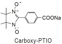 Carboxy-PTIO Carboxy-PTIO, 2-(4-Carboxyphenyl)-4,4,5,5-tetramethylimidazoline-1-oxyl-3-oxide, sodium salt [CAS: 148819-93-6]