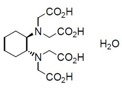 CyDTA CyDTA, trans-1,2-Diaminocyclohexane-N,N,N’,N’-tetraacetic acid, monohydrate [CAS: 125572-95-4]