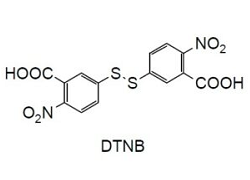DTNB DTNB, 5,5’-Dithiobis(2-nitrobenzoic acid) [CAS: 69-78-3]