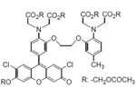 Fluo 3-AM Fluo 3-AM, 1-[2-Amino-5-(2,7-dichloro-6-hydroxy-3-oxo-9-xanthenyl)phenoxy]-2-(2-amino-5-methylphenoxy)ethane-N,N,N’, N’-tetraacetic acid, pentaacetoxymethyl ester [CAS: 121714-22-5]