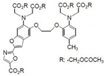 Fura 2-AM Fura 2-AM, 1-[6-Amino-2-(5-carboxy-2-oxazolyl)-5-benzofuranyloxy]-2-(2-amino-5-methylphenoxy)ethane-N,N,N’,N’- tetraacetic acid, pentaacetoxymethyl ester [CAS: 108964-32-5]