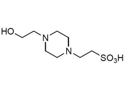 HEPES HEPES, 2-[4-(2-Hydroxyethyl)-1-piperazinyl]ethanesulfonic acid [CAS: 7365-45-9]