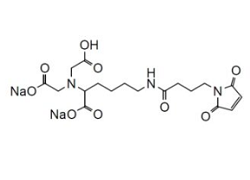 Maleimido-C3-NTA Maleimido-C3-NTA, N-(5-(3-Maleimidopropylamido)-1-carboxy-pentyl)iminodiacetic acid, disodium salt, monohydrate