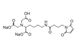 Maleimido-C3-NTA Maleimido-C3-NTA, N-(5-(3-Maleimidopropylamido)-1-carboxy-pentyl)iminodiacetic acid, disodium salt, monohydrate