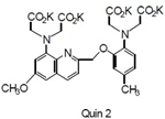 Quin 2 Quin 2, 8-Amino-2-[(2-amino-5-methylphenoxy)methyl]-6-methoxyquinoline-N,N,N’,N’-tetraacetic acid, tetrapotassium salt [CAS: 73630-23-6]