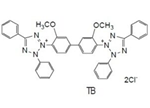 TB TB, 3,3'-[3,3’-Dimethoxy-(1,1’-biphenyl)-4,4’-diyl]-bis(2,5-diphenyl-2H-tetrazolium chloride) [CAS: 1871-22-3]