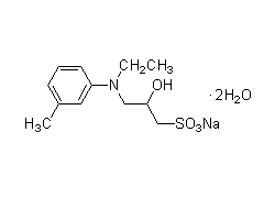 TOOS TOOS, N-Ethyl-N-(2-hydroxy-3-sulfopropyl)-3-methylaniline, sodium salt, dihydrate [CAS: 82692-93-1]