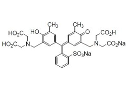 XO XO, 3,3-Bis[N,N-bis(carboxymethyl)aminomethyl]-o-cresolsulfonphthalein, disodium salt [CAS: 1611-35-4]